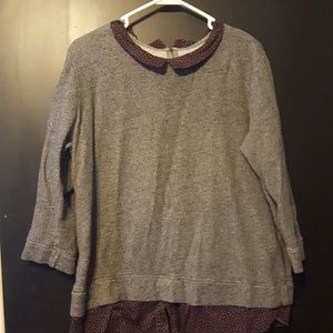 Loft XL Layered Look Sweater
